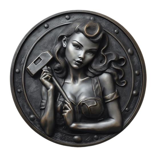 Machinist Women Coin Adult Challenge Coin Couple Intimacy Coin Collectible Sexy Lucky Token Prank Gift for Women Men Date Night
