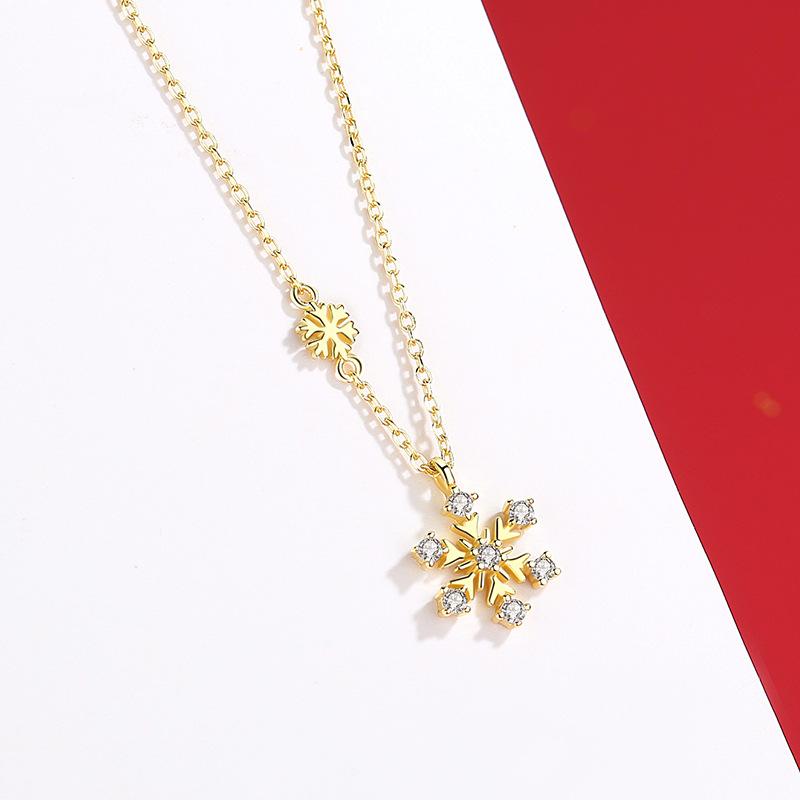 

Танциз S925 стерлингового серебра Роскошное индивидуальное ожерелье с подвеской женское классическое ожерелье прилива золотой