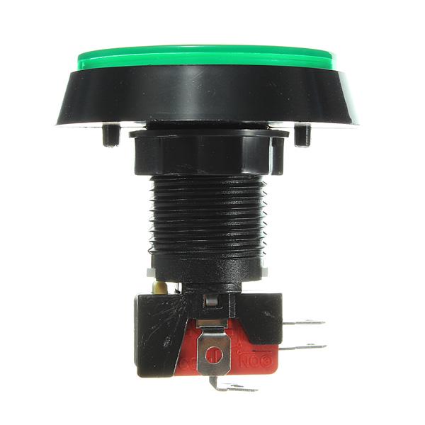 1pc 60mm LED Light Big Round Arcade Video Game Players Push Buttons Switch La VX 1pc 60mm LED Light Big Round Arcade Video Game Players Push Buttons Switch La VX