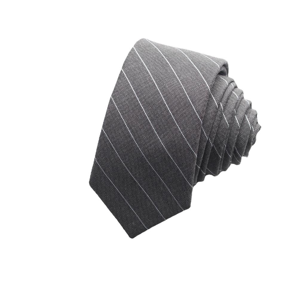 Men'S Business Dress Striped Wool Jacquard 5.5Cm Men'S Tie, Groom Best Man Suit Tie Men'S