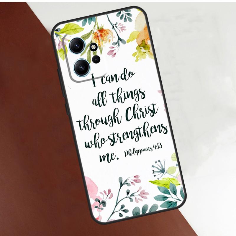 Bible Verse Jesus Christ Christian Case For Xiaomi Redmi Note 14 10 11 12 13 15 Pro Plus Cover For Redmi 15 14C 10C 12C 13C 15C