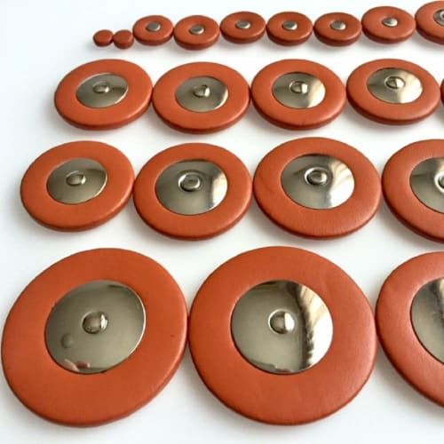 25-Piece Tenor Saxophone Pad Set, Sheepskin Leather, Replacement, Repair, and Care for Saxophone Parts