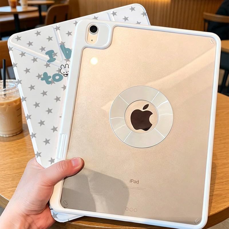 Magnetic Detachable 3-Fold Case IPad Pro 11 Inch With Stand Support Cartoon Design Full Coverage Protective Cover