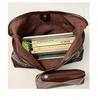 High-End Simple Retro Woven One-Shoulder Tote Bag - Stylish and Trendy Mother-Child Design
