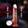 Skin Sliding Foreskin Dildo with Real Testicles Strapon Realistic Dildos for Women Men Lesbian Anal Dick Adult Sex Toys Penis 18
