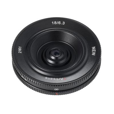 7Artisans 18mm II E Mount Sony E Black Body Cap Lens F6.3 (APS-C)