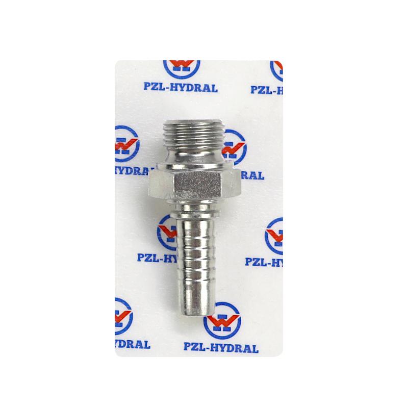 Końcówka Prosta Gwint Zewnętrzny Agr Dn13 1/2" Bsp S27 Duży Sześciokąt Bsp 6054.1300 Hydral