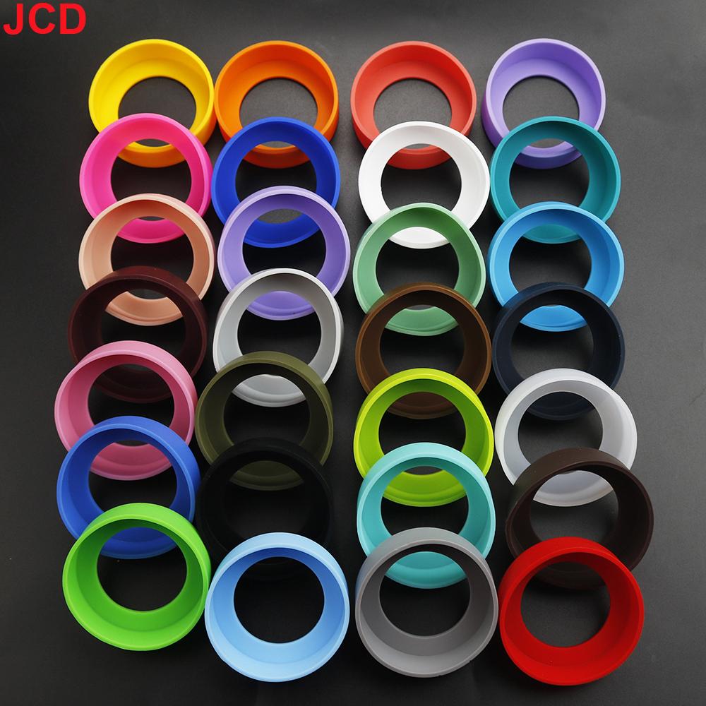 JCD 1 Stück 6CM Silikon Tassenbodenabdeckung Anti-Rutsch Wasserbecher Schutzabdeckung Bodenhalter Anti-Verbrühung Runde Tassenabdeckung Tassenunterlage