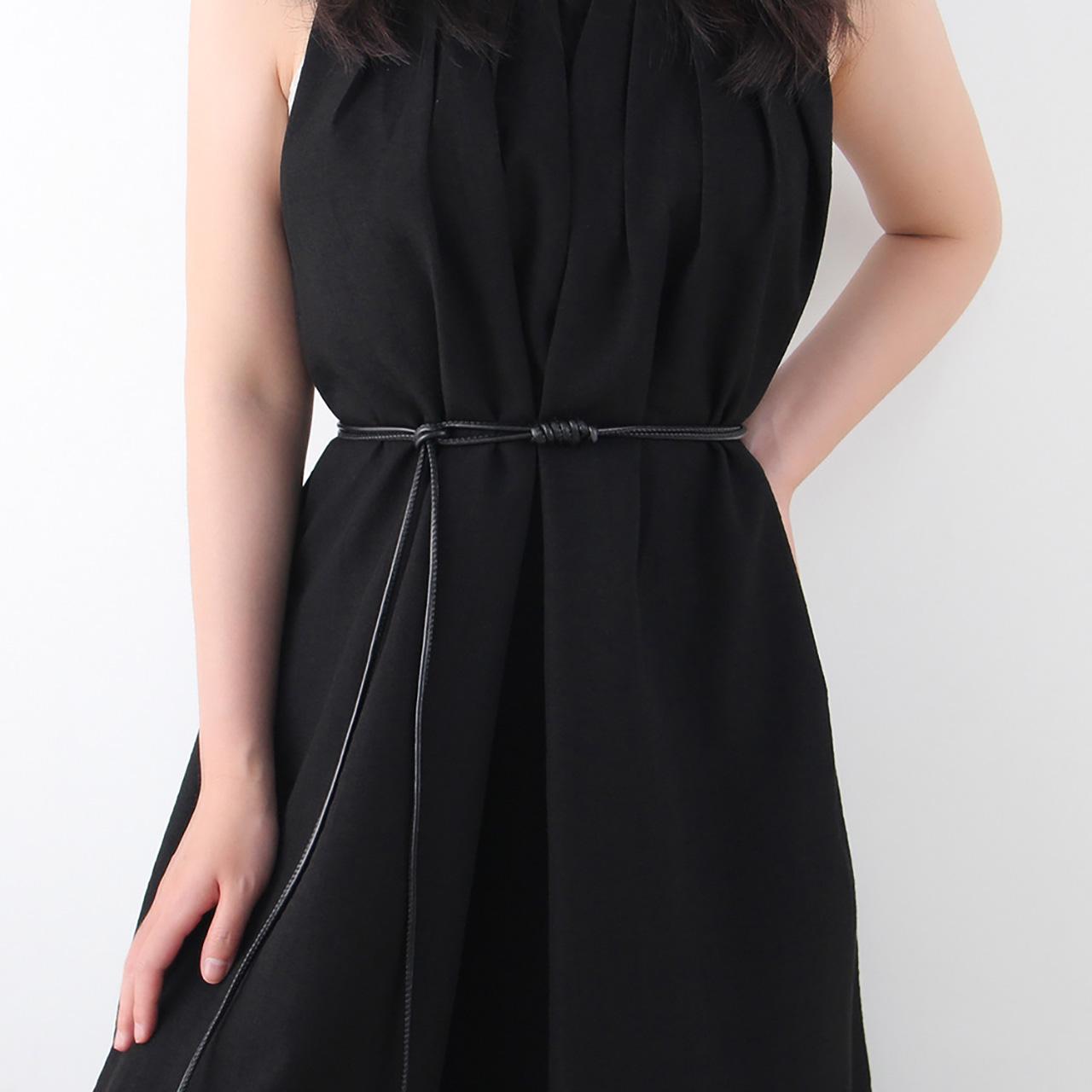 

Жіночий Зав язаний Довгий Ремінь Вінтажний Шнурок зі Штучної Шкіри Тонкі Поясні Ремені Жіночий Леді Сукня Пальто Декоративні Ремінці Пояс Аксесуари чорний