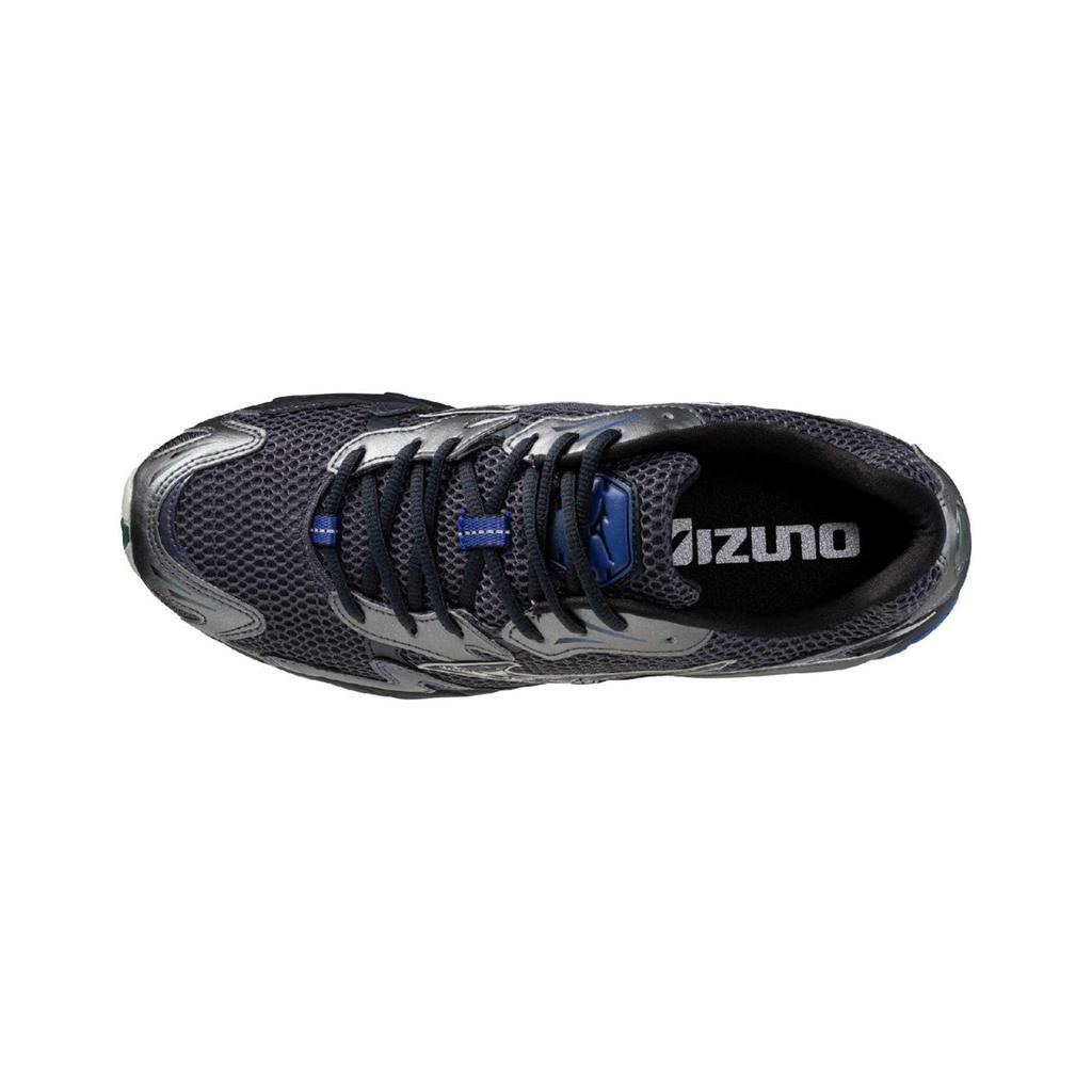 Mizuno Wave Rider 10 Odyssey Grey Salute Metallic Grey Unisex Sneakers D1GA243113