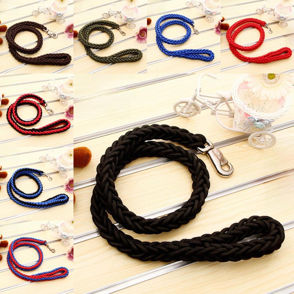 Guinzaglio in Corda per Cani di Taglia Grande Con Materiale in Nylon Resistente Non Estensibile Per Passeggiate Quotidiane