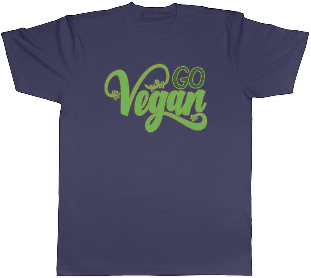Go Vegan Unisexs Unisex TShirt Tee