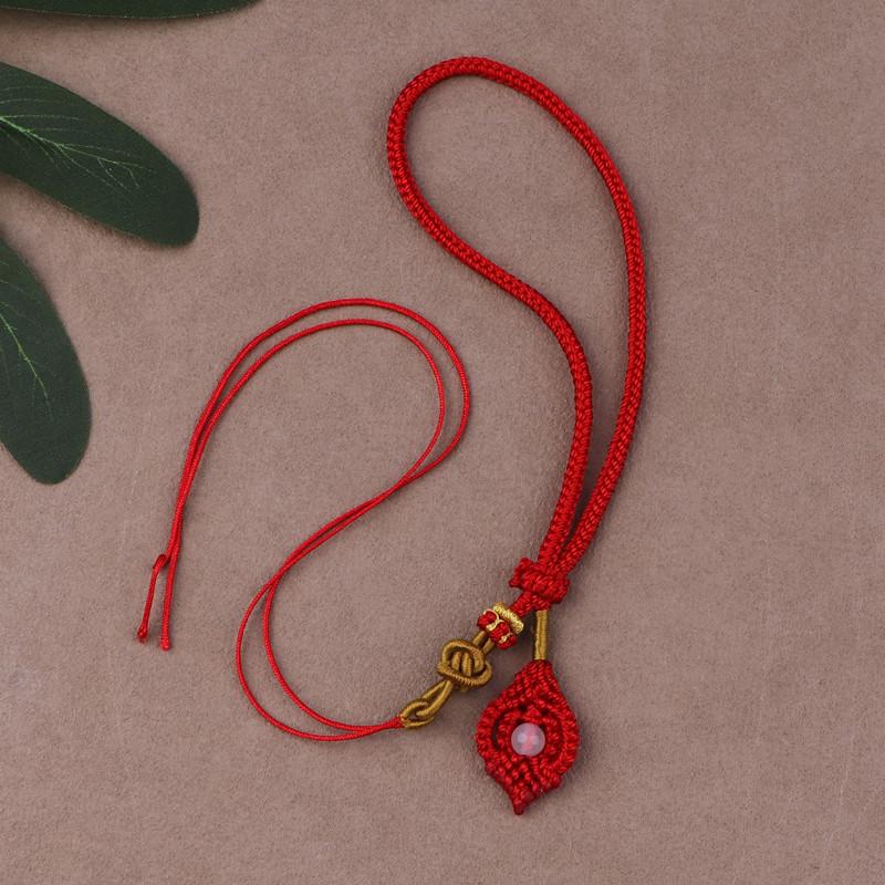 Ancient-Style Handmade Tassel Pendant: DIY Phoenix Tail Knot for Jewelry and Accessories