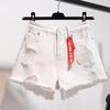 New Women's Denim Shorts Loose Wide-leg Hot Pants Light-colored Thin Girls' Super Shorts