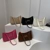 Bolso Cuadrado Pequeño Bolso de Hombro Nuevo Bolso Cruzado Diagonal de Moda para Mujer Diseño de Lazo Bolsos de Axila KTY