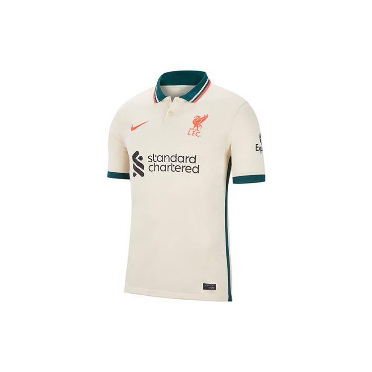 

Nike Ліверпуль ФК 2021/22 Dri-Fit Stadium Виїзна футболка з коротким рукавом Блідо-слонова кістка DB2558-111 S