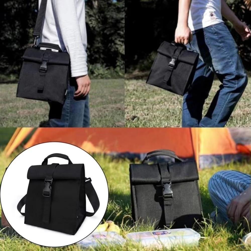 Leak-Proof Thermal Bag Waterproof Picnic Pack Japanese Style Insulated Lunch Bag Camping