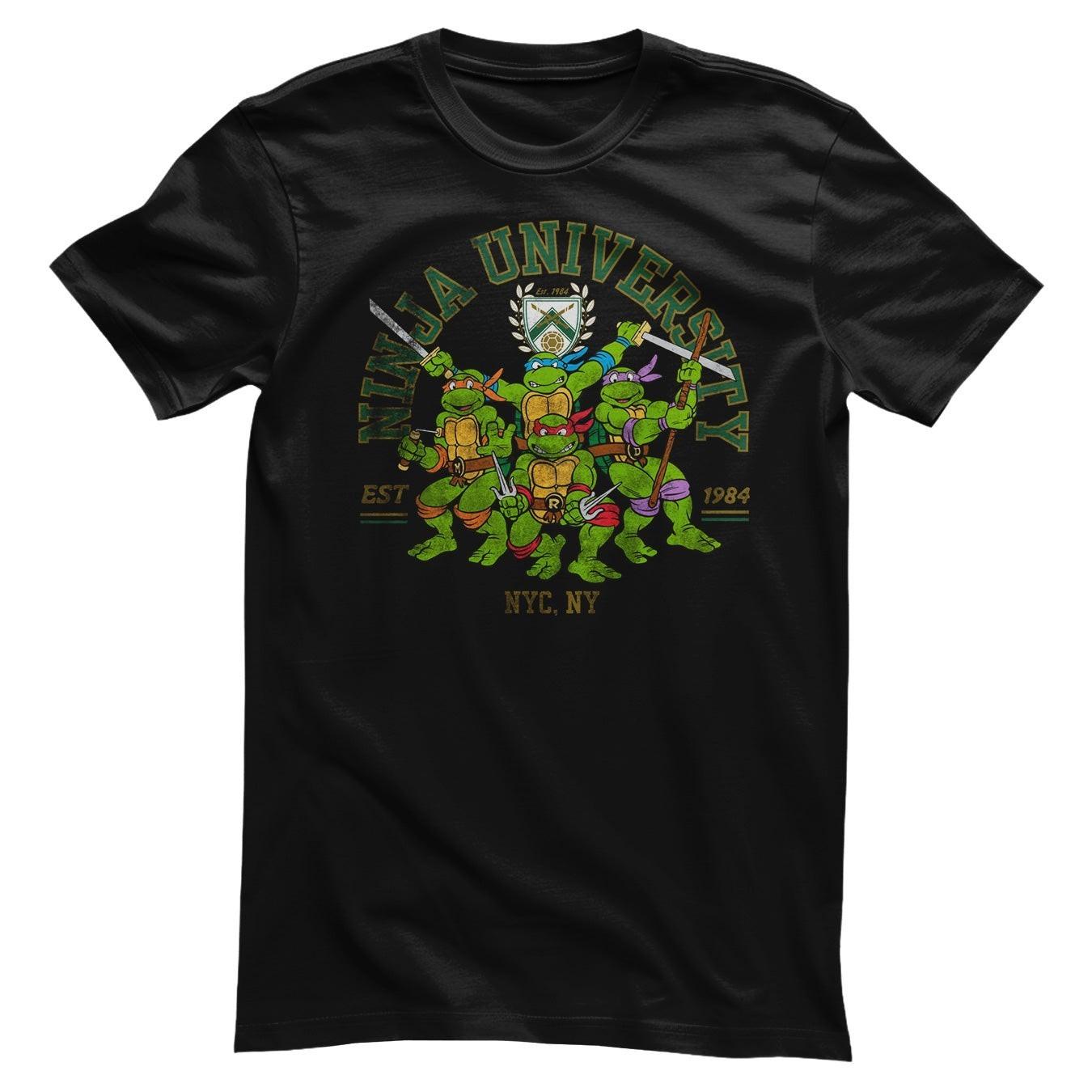Licence Officielle Teenage Mutant Ninja Turtles Ninja University T-Shirt XXL