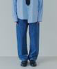 PLAC [Mergo X Plack] Straight Denim Pants K52 Mid Blue