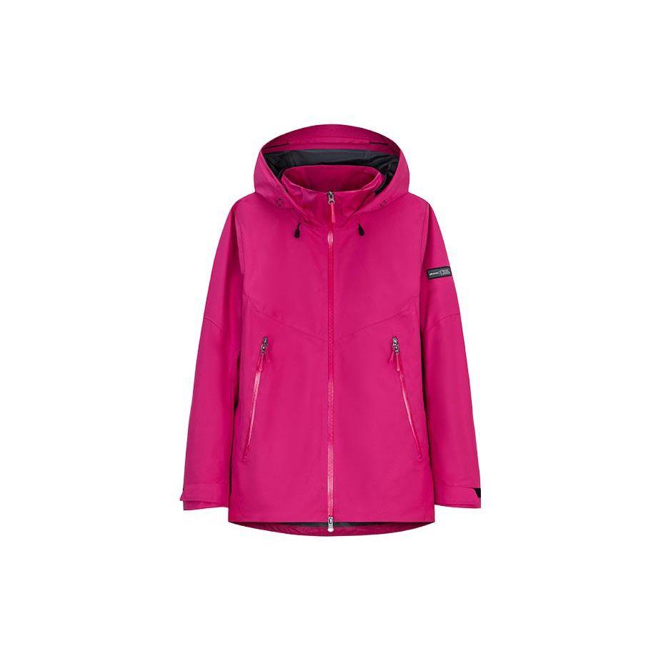

ANTA Women s 3-in-1 Waterproof Hooded Jacket Rose Red 162410607-4 2XL
