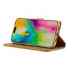 LC.IMEEKE For iPhone 16 Pro Max Case Calf Texture PU Leather Stand Wallet Phone Cover