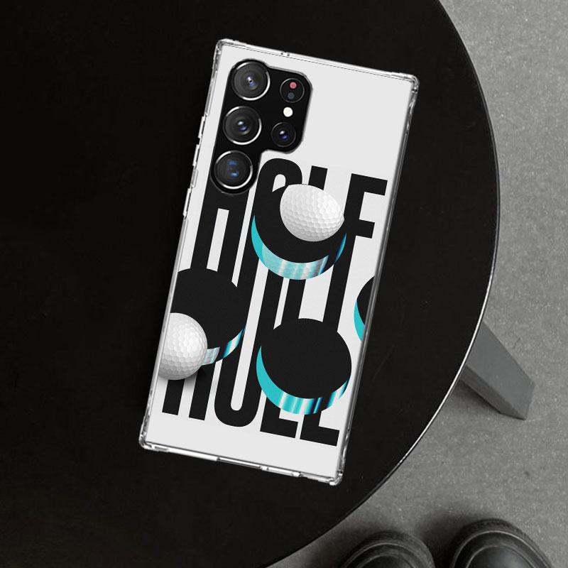 Modern Golf Sports Phone Case Cover for Samsung Galaxy S26 S25 Edge S24 S23 Ultra S22 Plus S21 FE S20 + Art Customized Fundas Ga