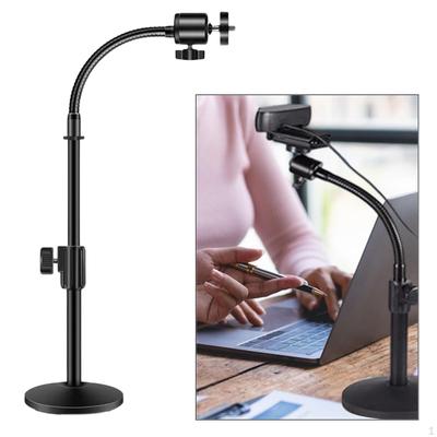 Tablet-Ständer Kamera-Halter Grad-Drehung Drehbarer Desktop-Montagefuß für Online