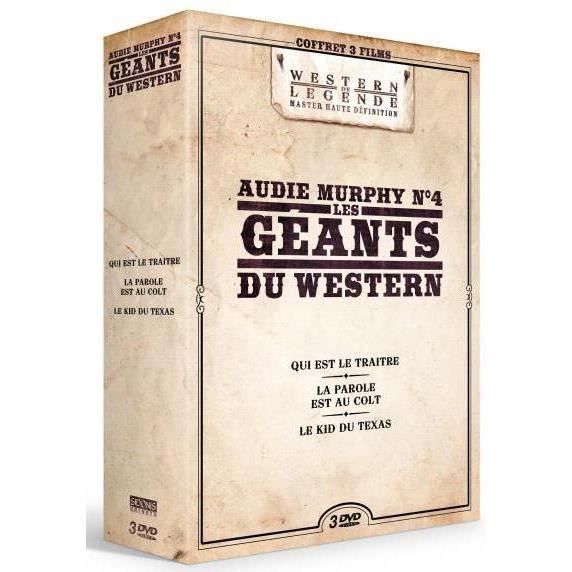 Sidonis coffret audie murphy dvd - 3512392712715