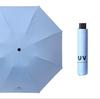 Compact Capsule Umbrella: 50% Foldable, Portable, Pocket-Size for Sunny and Rainy Days
