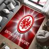 Eintracht Frankfurt Logo Teppich für Wohnzimmer Schlafzimmer Zuhause Sofadekoration, Kinderspiel rutschfeste Bodenmatte