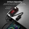 USB 24H Timing Power Off Switch, Adjustable Countdown Timer, Auto Power Cut Off for USB Charger, Desk Lamp, Fish Tank Equipment