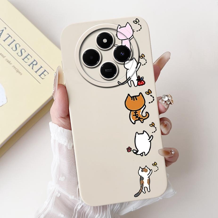 Für Xiaomi Poco C75 Hülle Stilvolle Kunstbemalte Abdeckung Weiche Silikon Stoßfeste Handyhülle Für Xiaomi Poco C75 PocoC75 Fundas Bumper