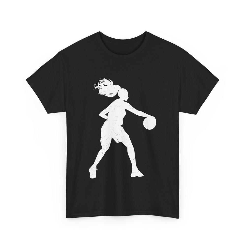 Basketball Shirt, Sports Lovers Basketball Player Women Girls Shirt
