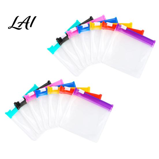 Slide-lock Zipper Bag Pill Bags Sliding Buckle Sealing Design Waterproof And Moisture-Proof Reusable Leak-proof Medicine Organizer with Writable
