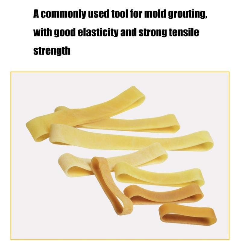 14 Bucăți Matrițe de Ipsos Benzi de Cauciuc Curea de Cauciuc Benzi Elastice de Înfășurare Cauciuc Instrument Ceramică Instrument de Olărie și Consumabile