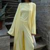European and American women's summer casual cardigan set