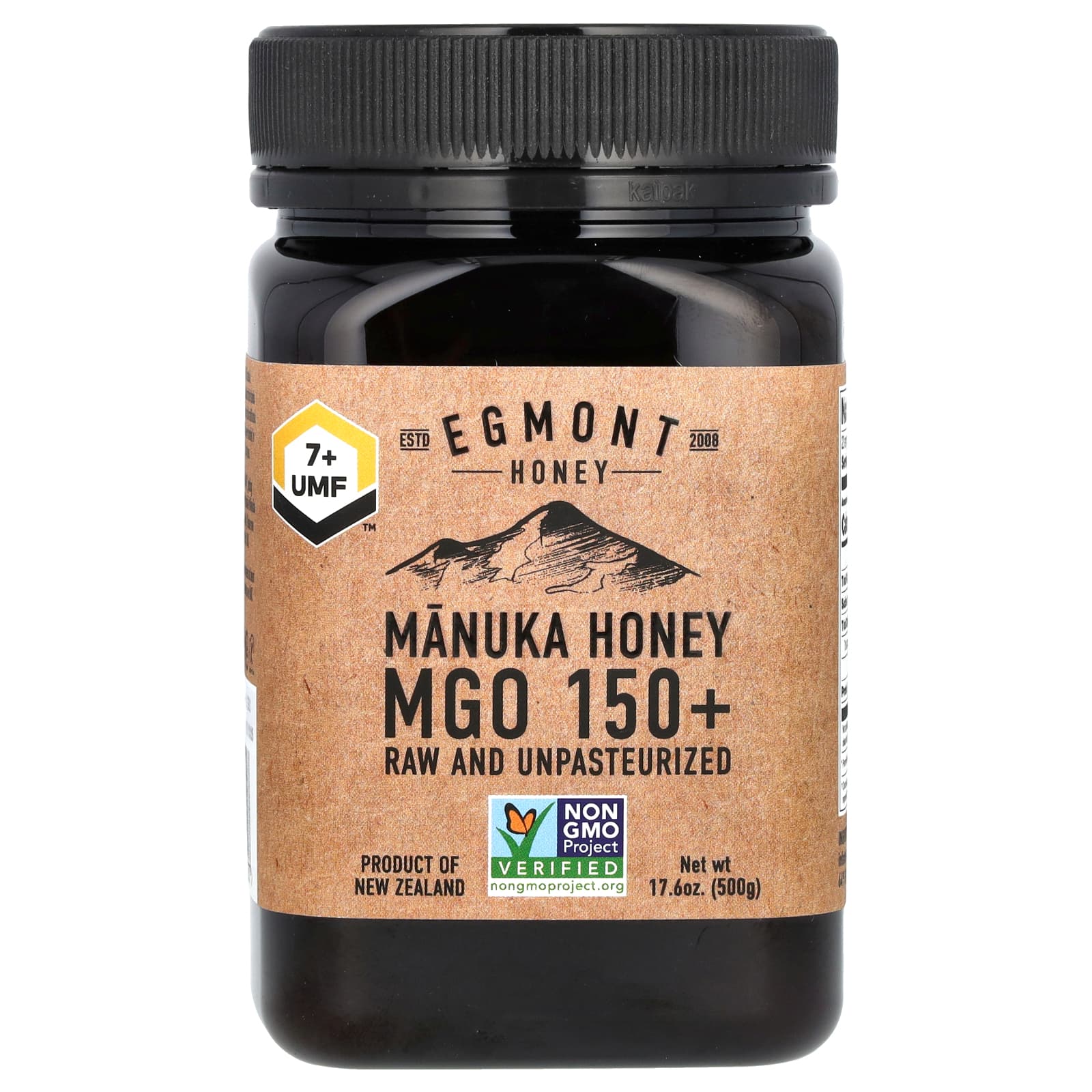 

Manuka Honey, Raw and Unpasteurized Honey, Umf 7+, Mgo 150+, 500G(17.6Oz)