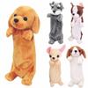 New Kawaii Novelty Simulation 5 Style Cute Dogs Pencil Case Soft School Stationery Pen Bag Gift For Girl Boy Students