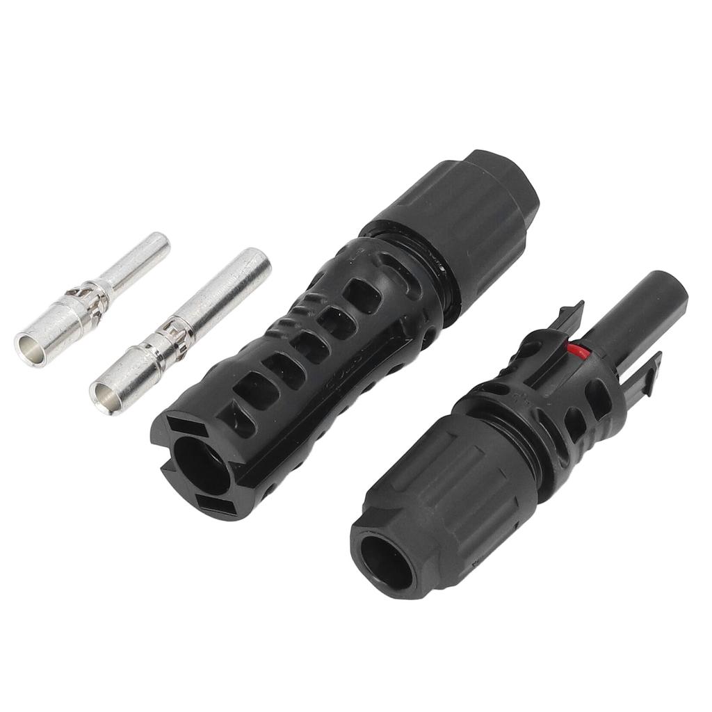 Solar Connectors Brass PC Waterproof Cable Panel 1500V Connector for Power Generation