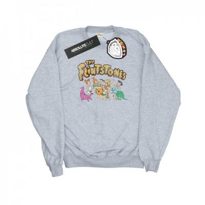 Womens/Ladies Group Distressed Sweatshirt