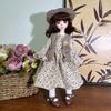 Cute Fashion 30cm Doll Clothes Pretty Sweater Coat Doll Dress Fall and Winter Style Casual 1/6 BJD Doll Outfit Set Girl Toy Gift