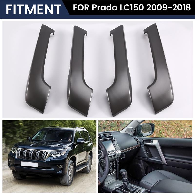 Door Handle Trim Cover Panel Pull Handle Interior Car Accessory For Toyota Prado LC150 2009-2018