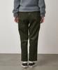 Geulamichi Loose Tapered Ridge Corduroy Pants Olive
