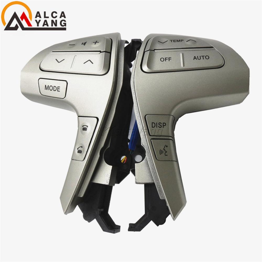 Auto Steering Wheel Audio Control Button Switch For TOYOTA HILUX VIGO COROLLA CAMRY HIGHLANDER INNOVA