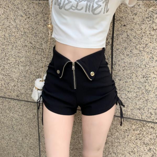 A-line Shorts Women's Summer Oversized Wide Leg Pants High Waist Slim Versatile Loose Casual Shorts