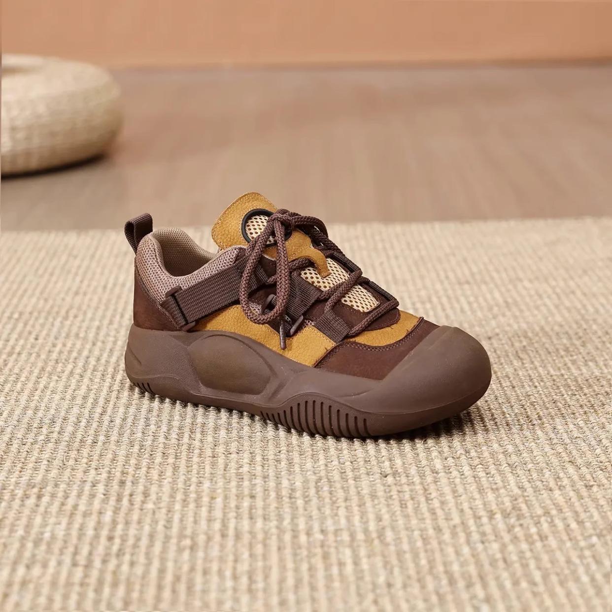 

Dad shoes girl 2025 new autumn women s shoes popular elderly mother shoes versatile platform casual sports shoes 35