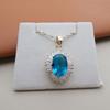 Crystal Jewelry Light Luxury Zircon Necklace Stylish and Fashionable Womens Collarbone Chain