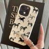 Galloping Horse Art Design Phone Case For iPhone 17 Pro Max 16 15 14 Plus 13 12 11 Pro Max 16e 17Air X XR XS Max Soft Back Cover