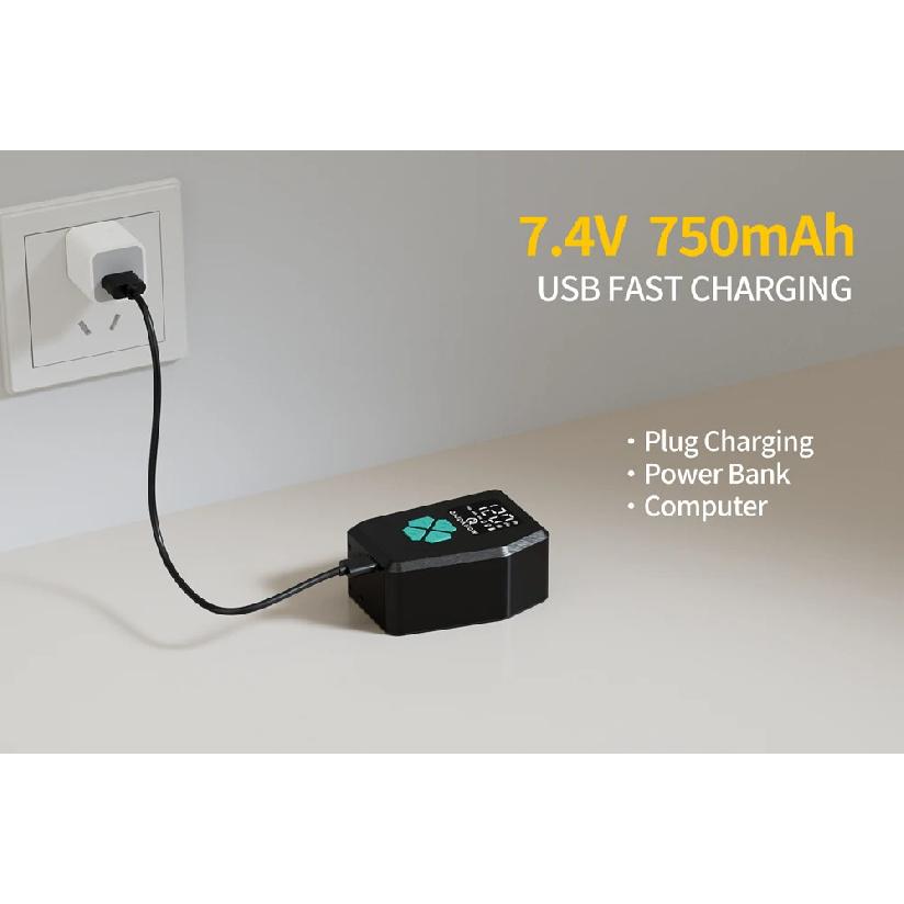 Portable 120PSI Wireless Air Pump Tire Inflator for MTB Road Bike with LED Screen Electric Air Pump Ftis Clik/Presta/Schrader