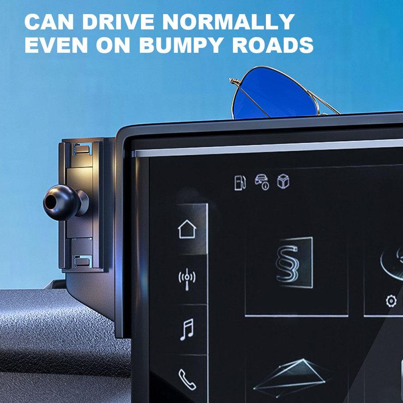 Car Phone Holder Mount Navigation Screen Fixed Adjustable Ball Mobile Phone Holder for Toyota Land Cruiser LC300 LHD